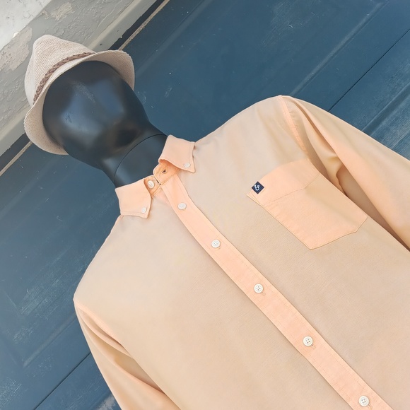 Tackle & Tides Men's Bright Yellow Pure Cotton Luxury Button Down Shirt - Picture 8 of 17